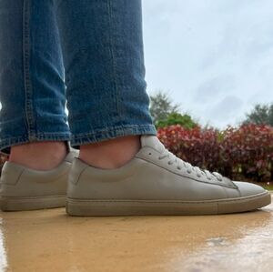 Men's Cream Sneakers